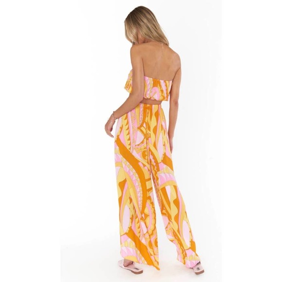 Show Me Your MuMu Limbo Pants & Teeny Tube Top Set in Caribbean Cocktail - Picture 11 of 13